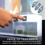 10 Kg Wall Mounted Divided Rice and Cereal Dispenser – Dost Mart