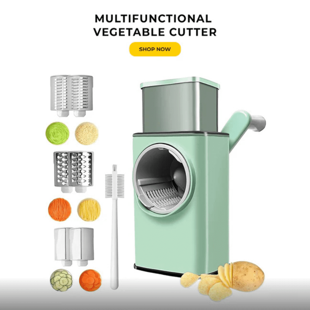 3 In 1 Set Manual Vegetable Slicer - Dost Mart