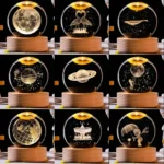 3D Galaxy Space Crystal Ball Night – Dost Mart