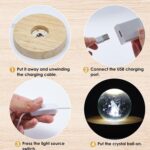 3D Galaxy Space Crystal Ball Night – Dost Mart