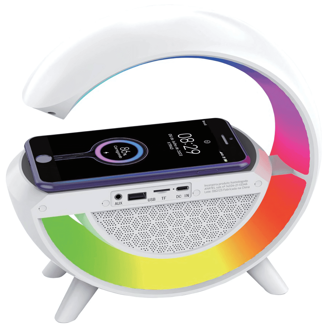 G-Shape RGB Lamp + Wireless Charger dostmart3