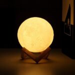 Led Night Light Moon Lamp With Stand