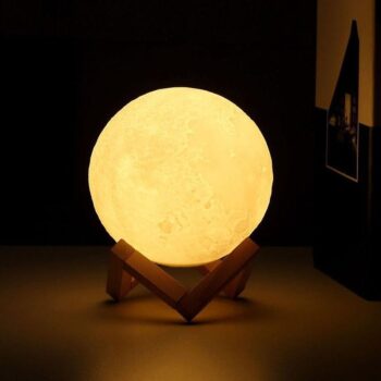 Led Night Light Moon Lamp With Stand