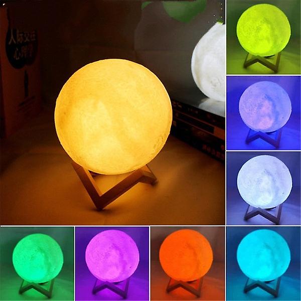 Led Night Light Moon Lamp With Stand - Dost Mart - G1