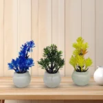 Mini Planter - 3 Pcs Colorful Indoor Decor