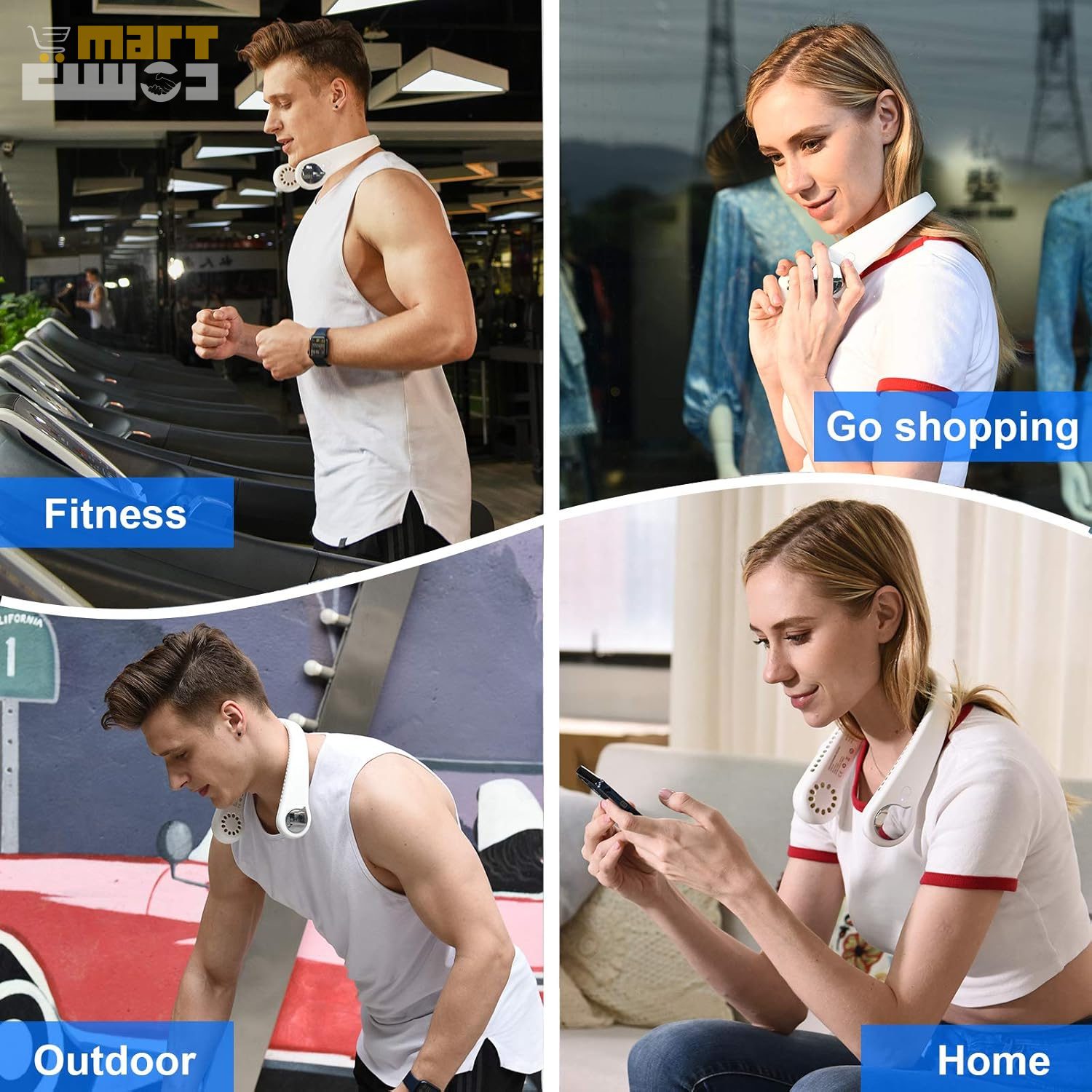 Neck Fan Portable - Dost Mart - G3