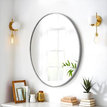 Oval Acrylic Mirror | Wall Mirror