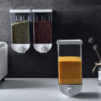 Pack of Two Cereal Wall Mounted Dispenser