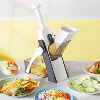 "5-in-1 Vegetable Slicer & Chopper