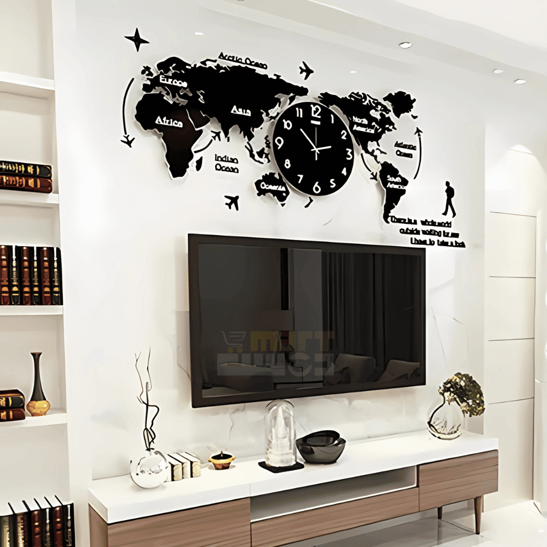 world map clock.dost mart4